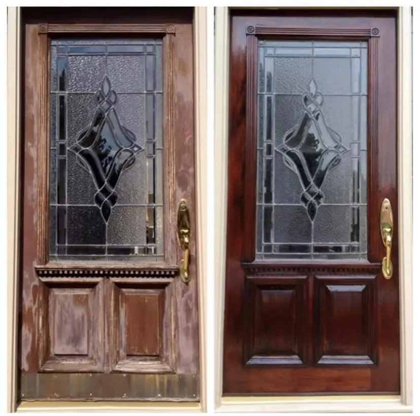 Wood Door Refinishing