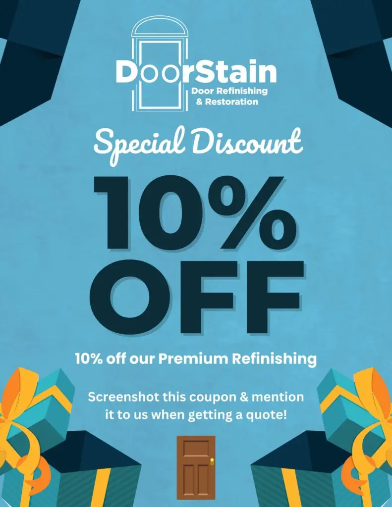 Door Stain Coupon