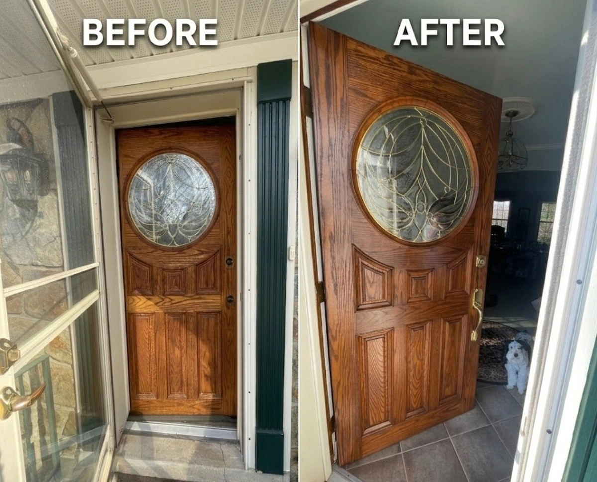 Door Refinishing Maryland 2 Door restoration Maryland